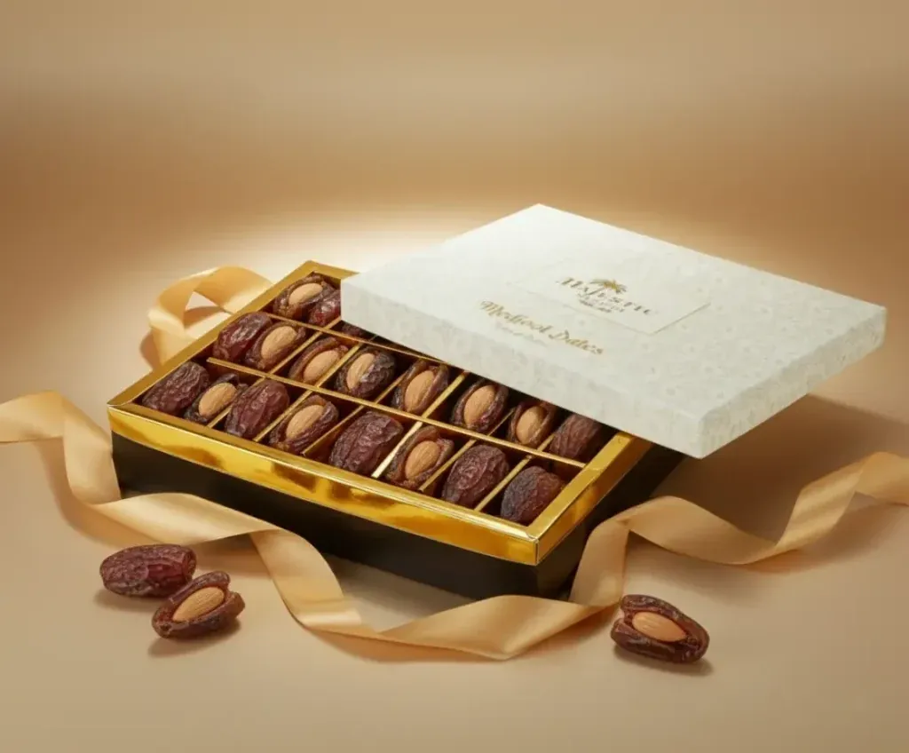 Premium Medjool Almond Crunch Dates 1Kg