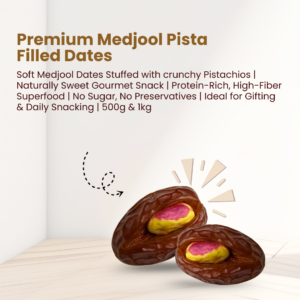 Premium Medjool  Pista Dates 500GM
