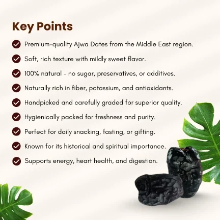 Premium Ajwa Dates Available – 1kg & 500g - Image 4