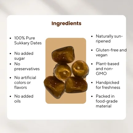 Premium Sukkary Dates Available – 1kg & 500g - Image 9