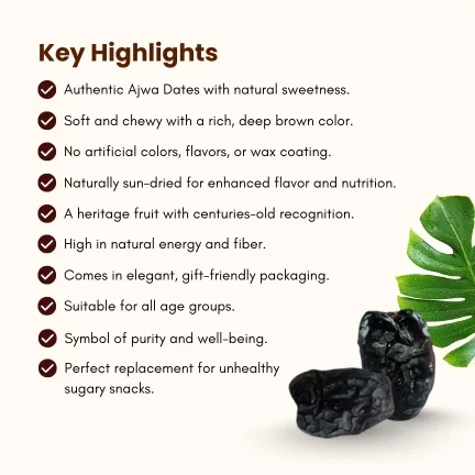 Premium Ajwa Dates Available – 1kg & 500g - Image 5
