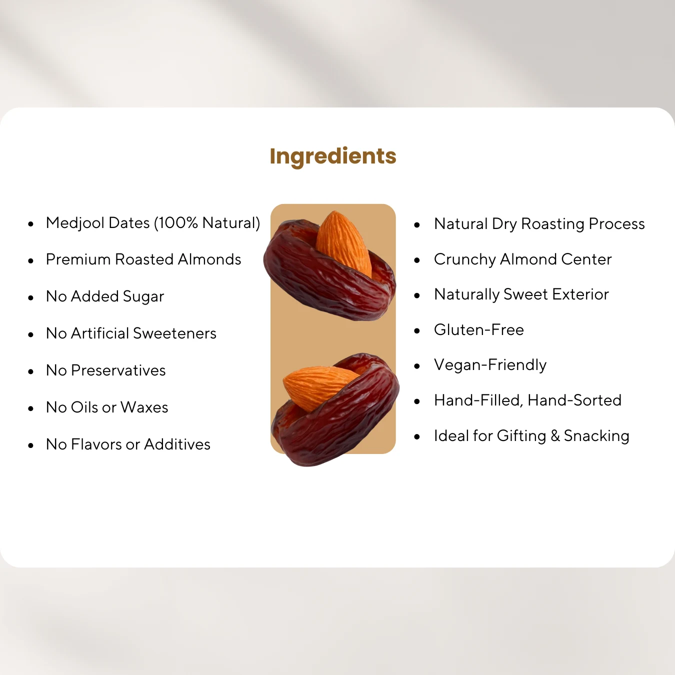Premium Almond Medjool Dates Available – 1kg, 500g - Image 6