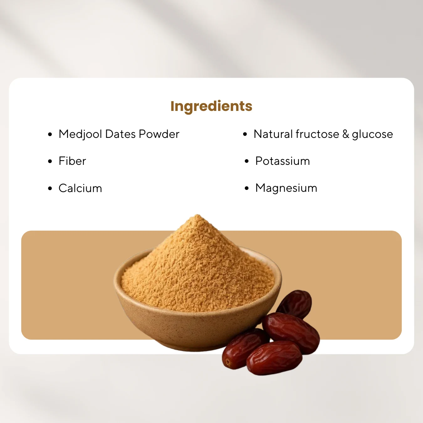 Premium Dates Powder 500g - Image 6