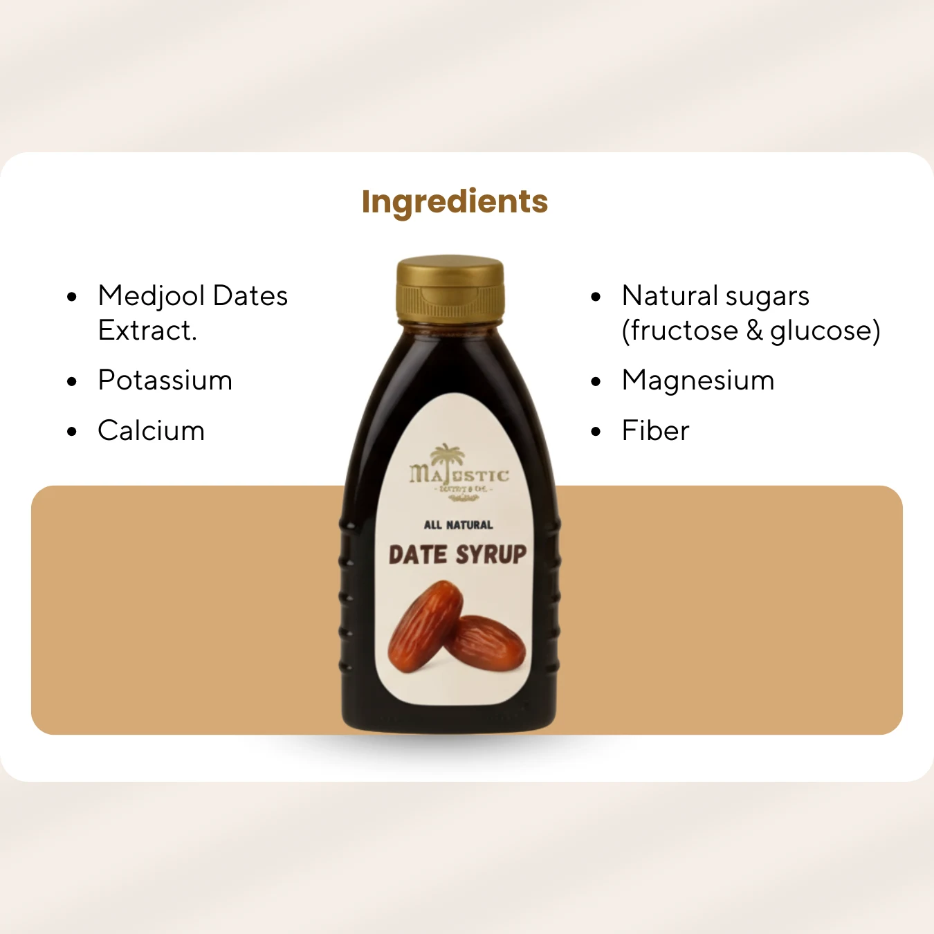 Premium Medjool Dates Syrup 400g - Image 5