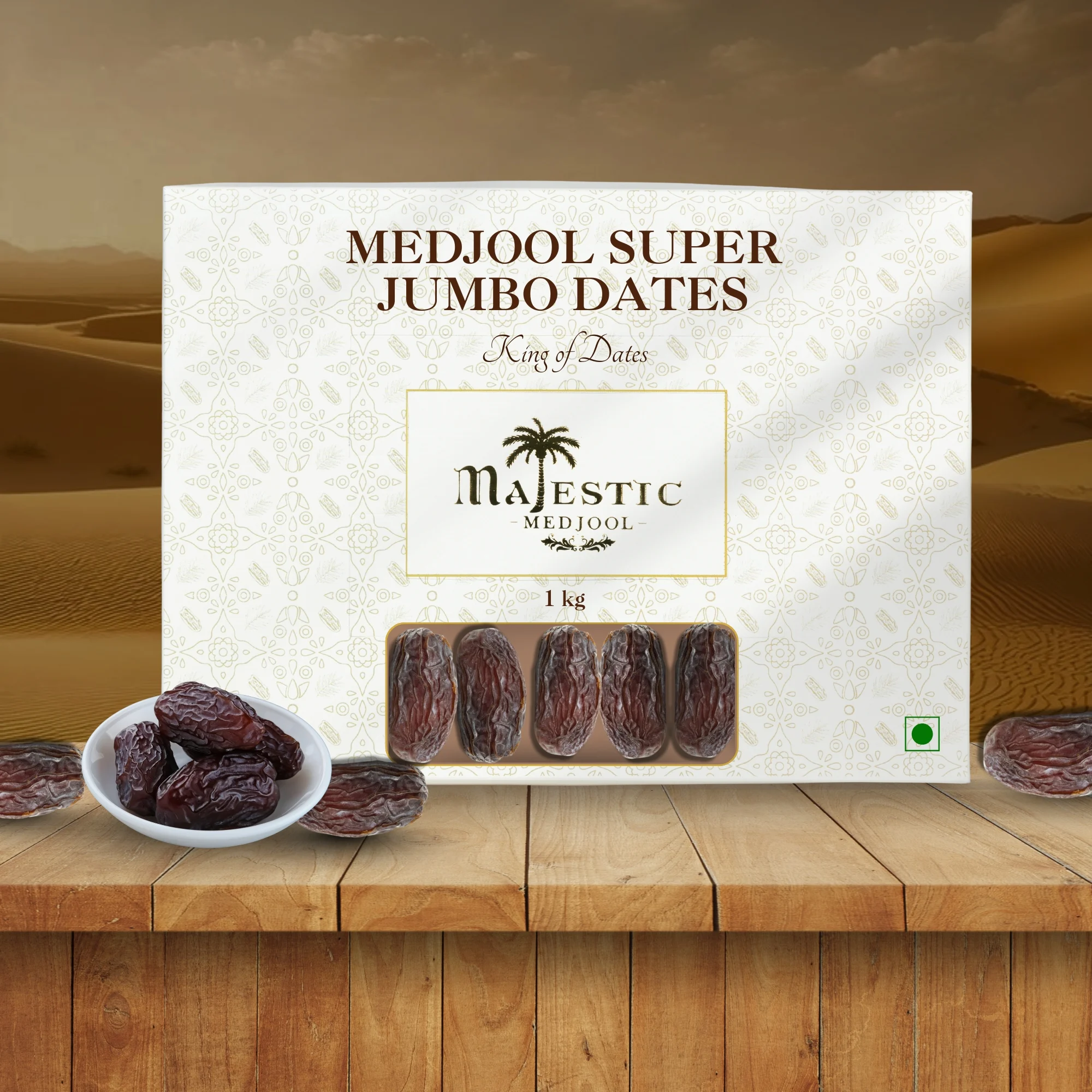 Premium Medjool Super Jumbo Dates Available 5kg, 1kg, 500g & 250g - Image 2
