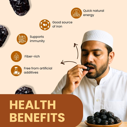 Ajwa Dates - 250g - Image 4